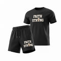 Faith Strong 2 Pc Short Set