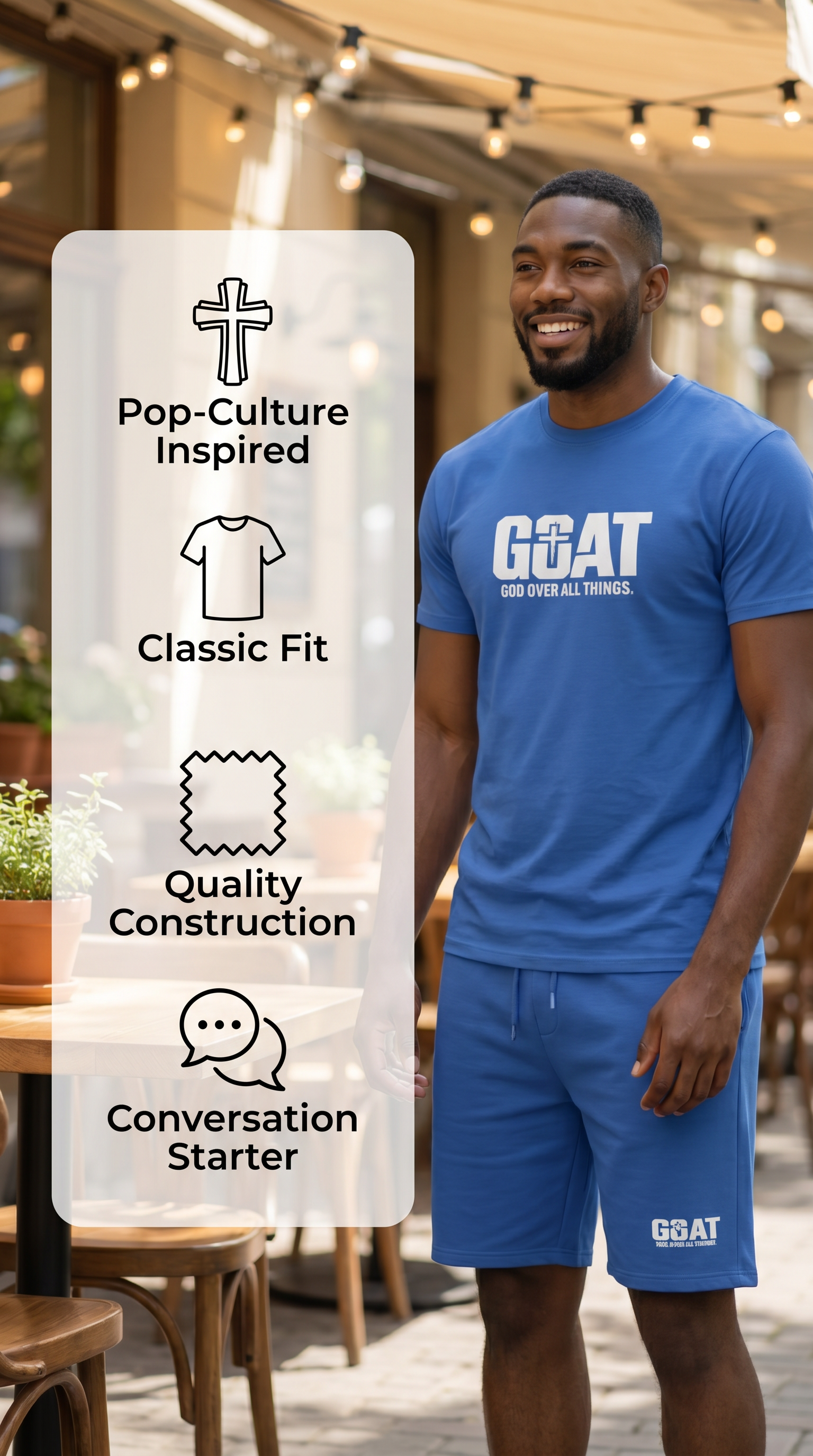 GOAT 2 Pc Short Set
