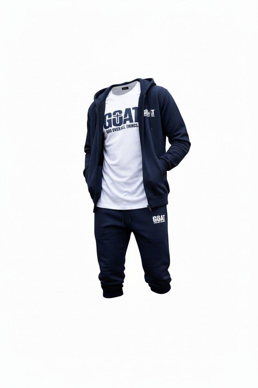 GOAT Hooded 3pc Tracksuit