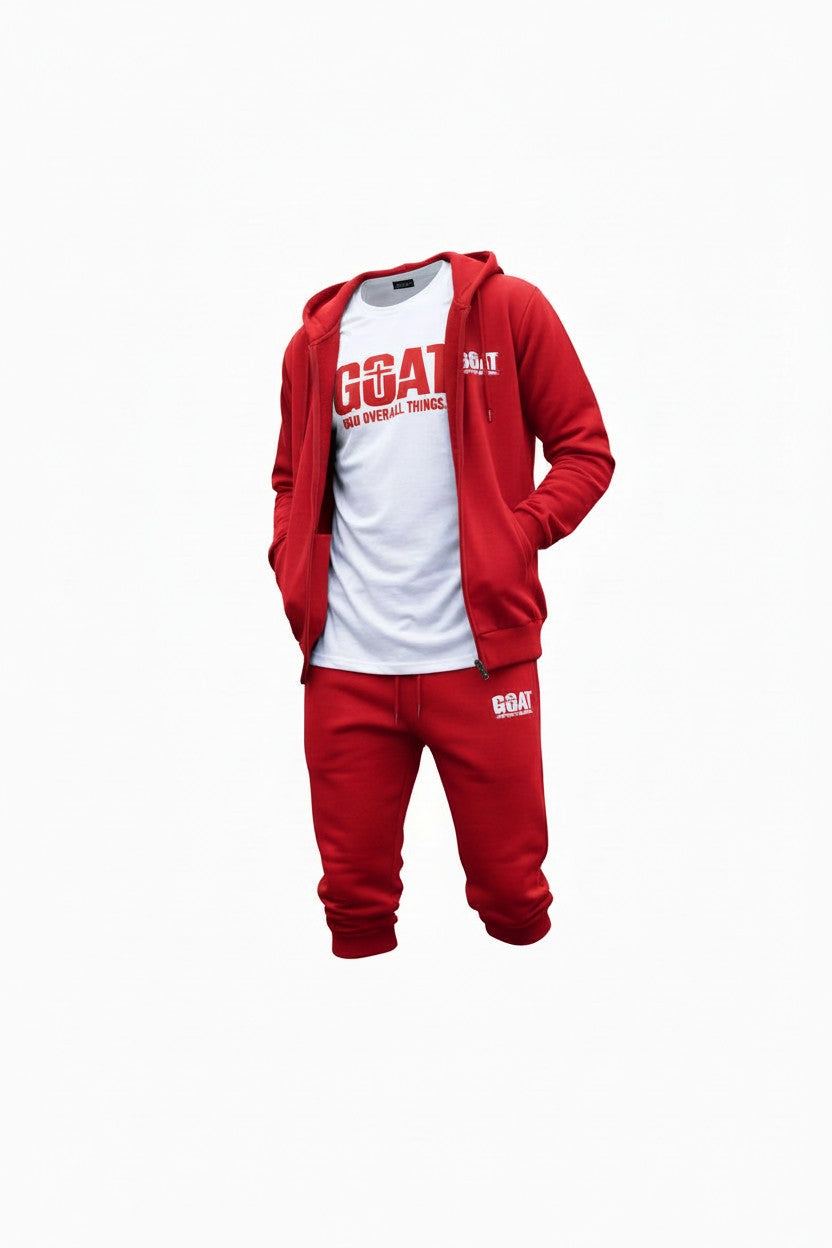 GOAT Hooded 3pc Tracksuit
