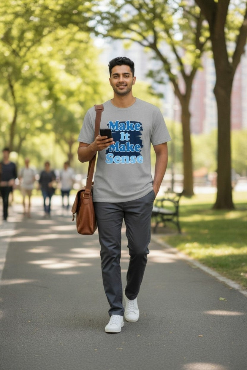 Make It Make Sense Short Sleeve Tee