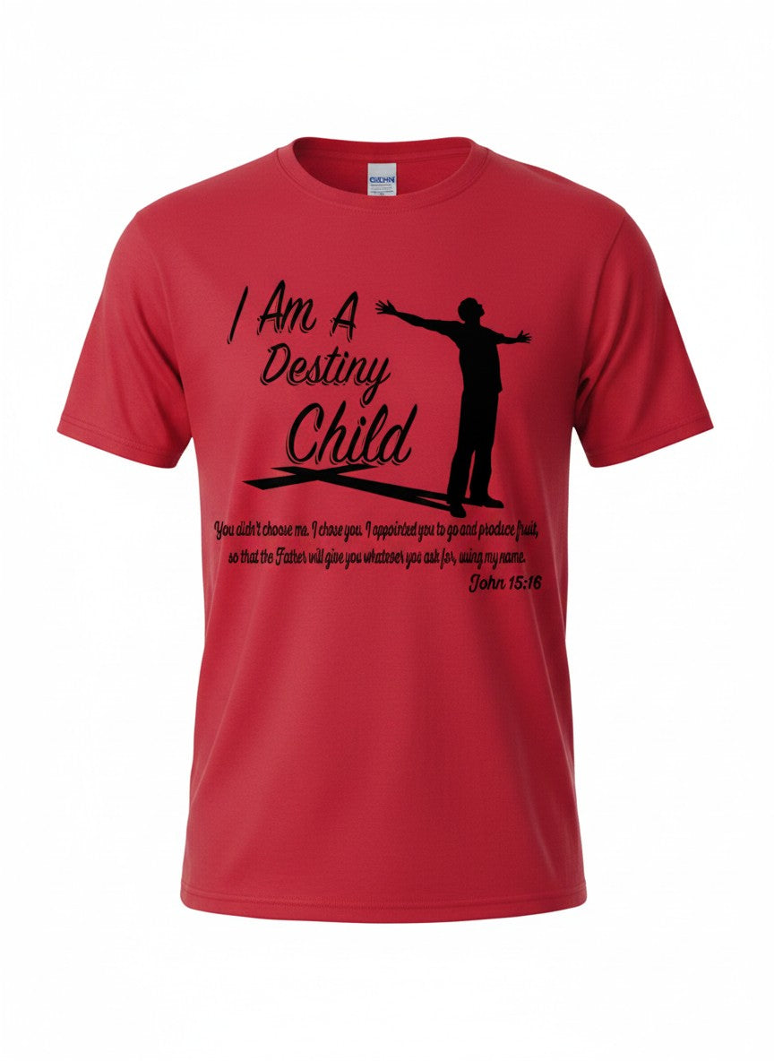 Men I Am A Destiny Child Short Sleeve Tee