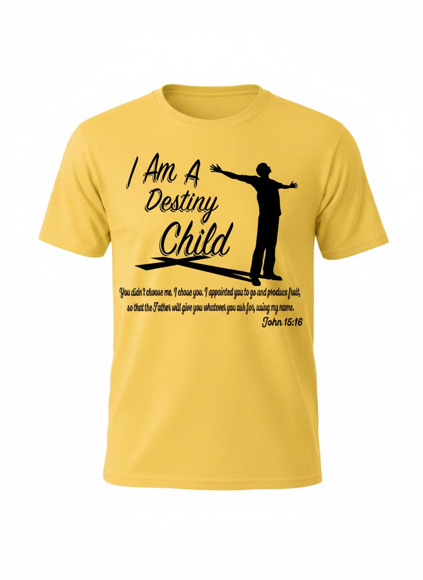 Men I Am A Destiny Child Short Sleeve Tee