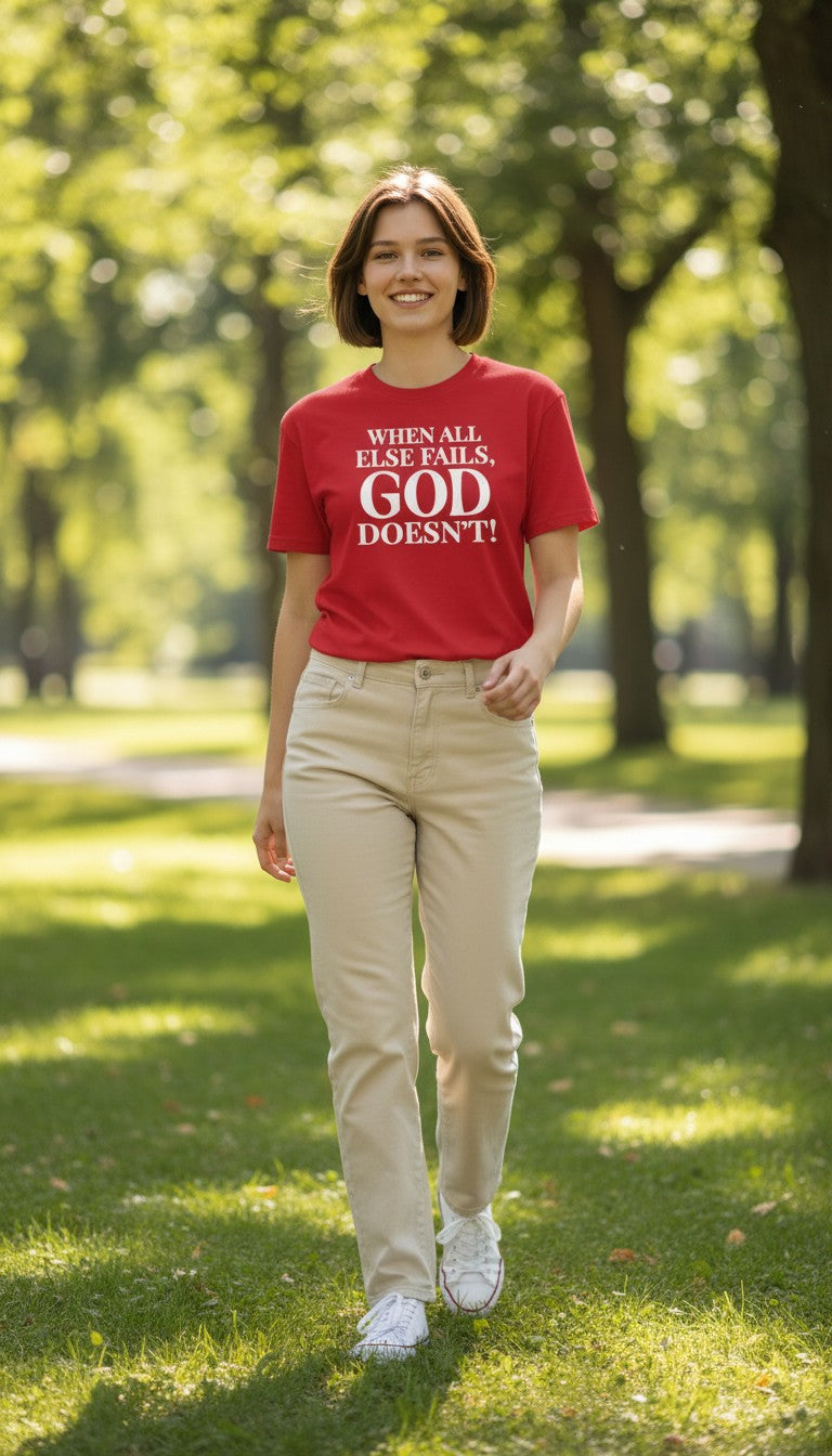 When All Else Fails Short Sleeve Tee