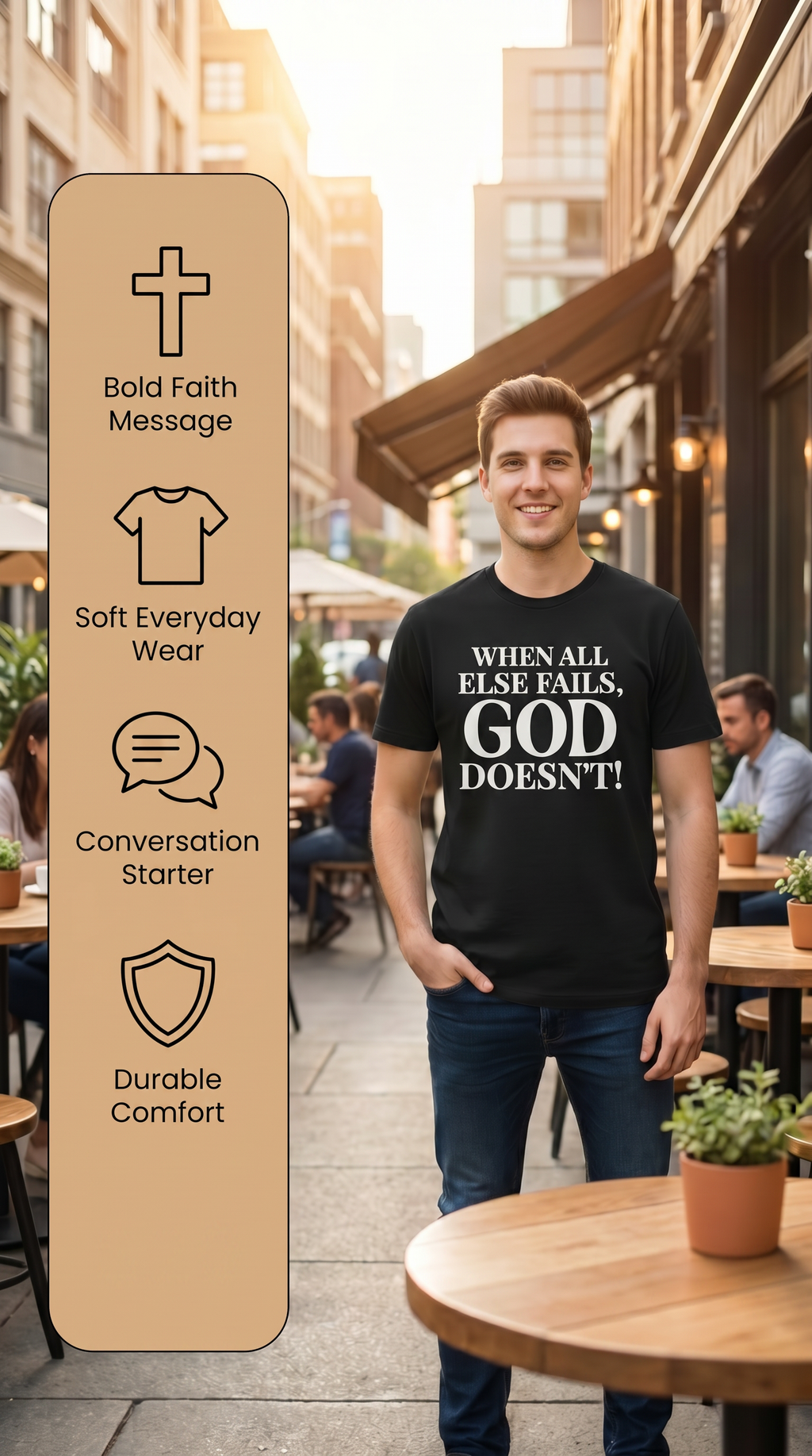 When All Else Fails Short Sleeve Tee
