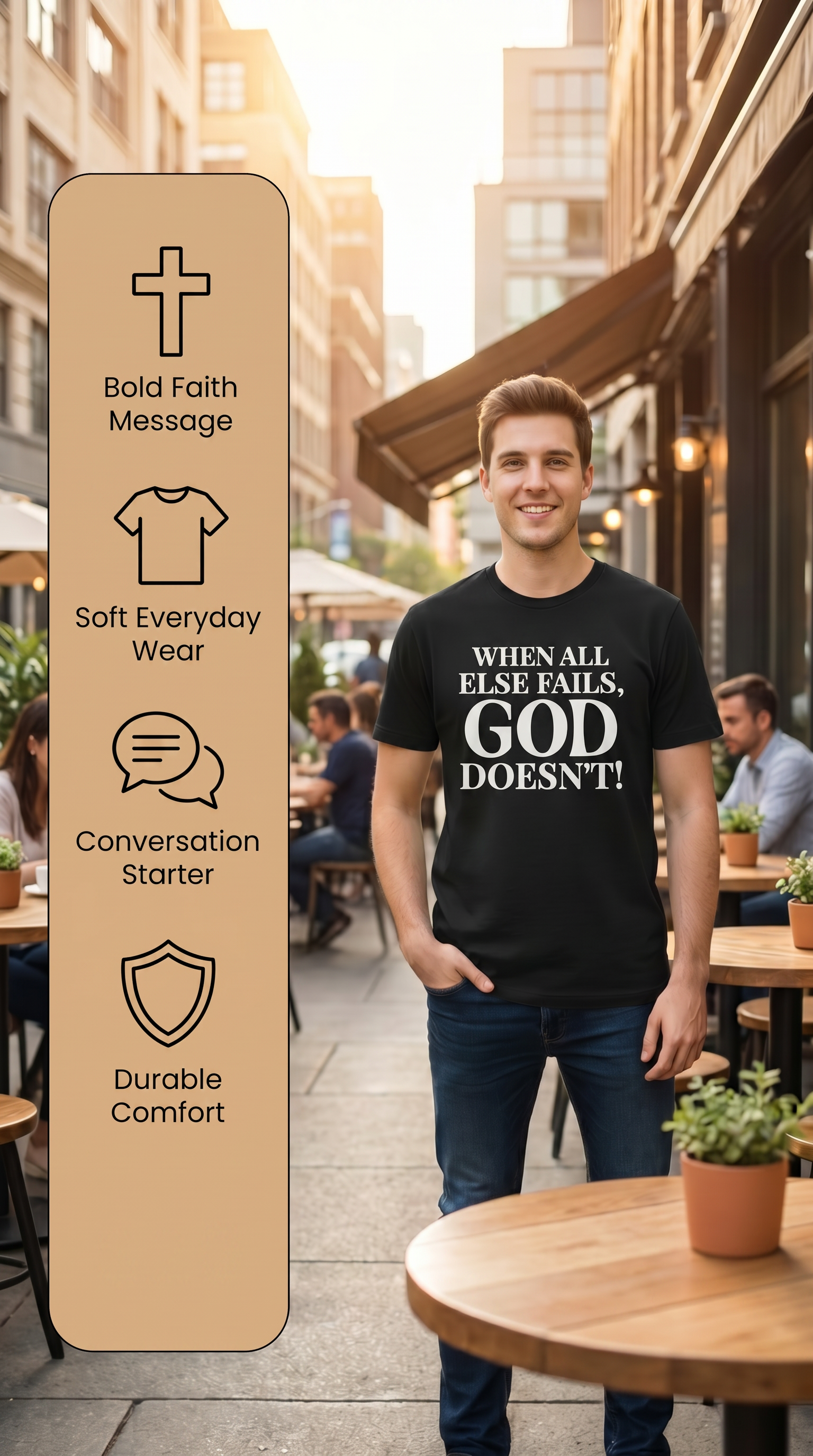 When All Else Fails Short Sleeve Tee