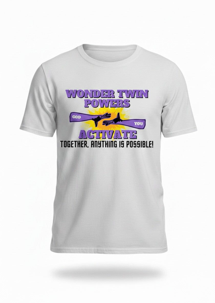 Wonder Twin Powers Short Sleeve Tee